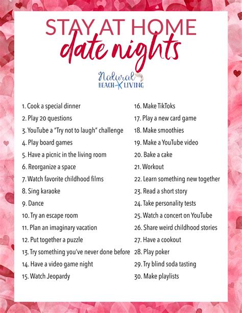 datenight thuis|31 Best At Home Date Night Ideas 2024